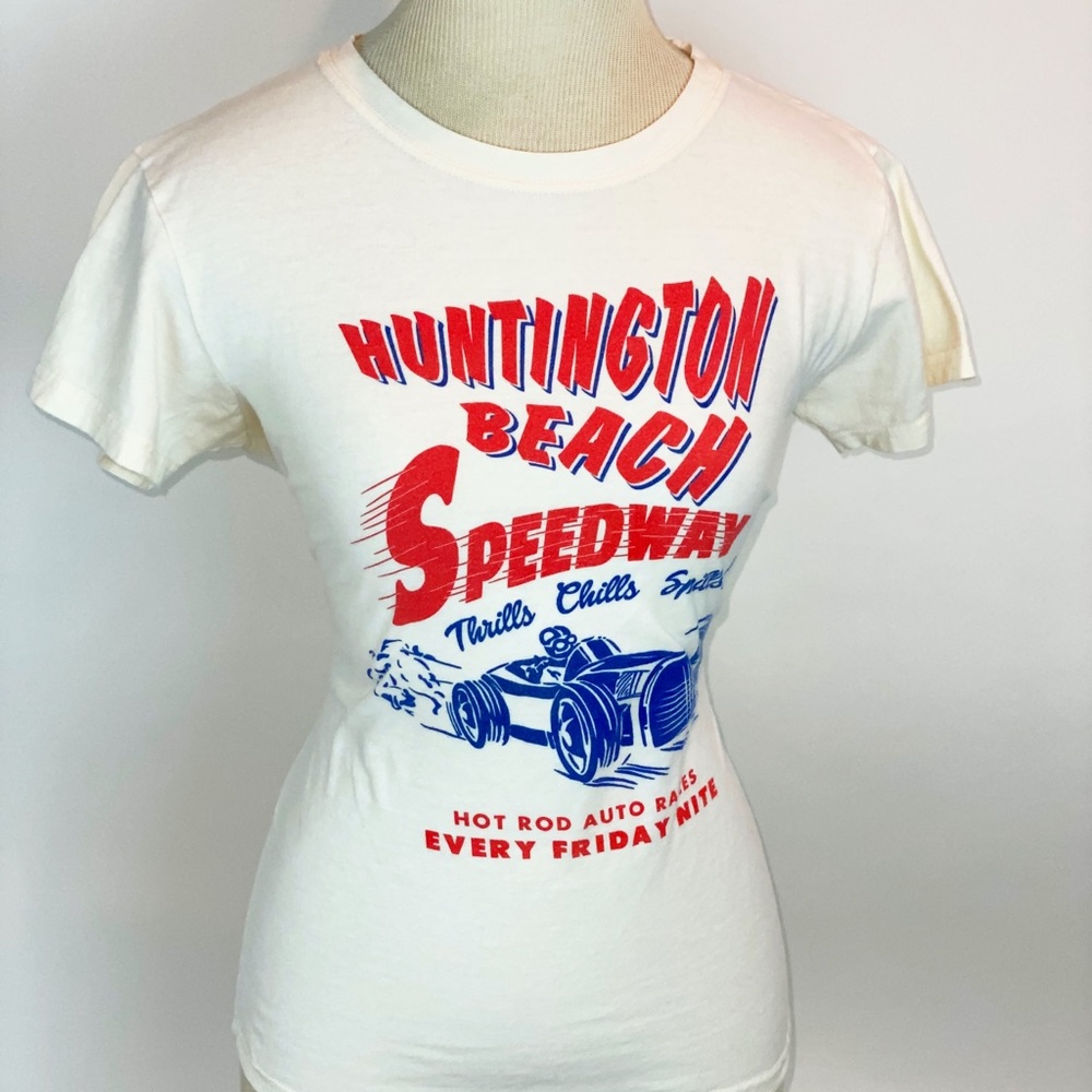 Atomic Swag vintage inspired tee, Racing Speedway
